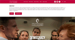 Desktop Screenshot of clubmadrid.org